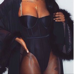 Bold Chain-Link Mesh Bodysuit main image 1